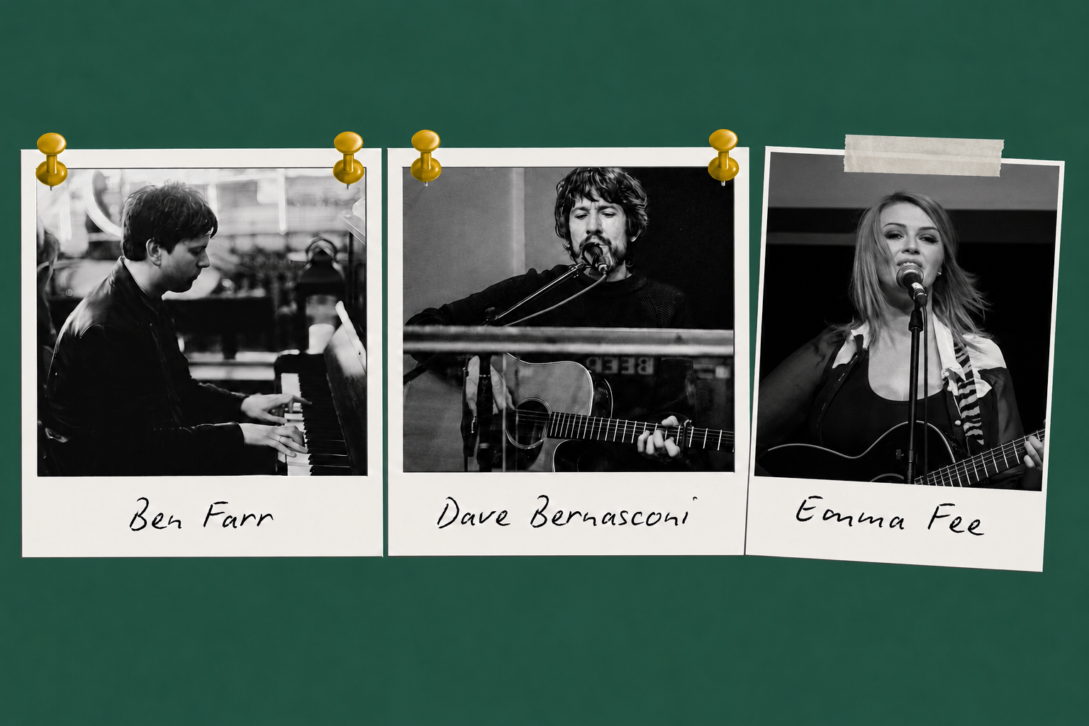 260630 – Dave Bernasconi and Ben Farr and special guest Emma Fee